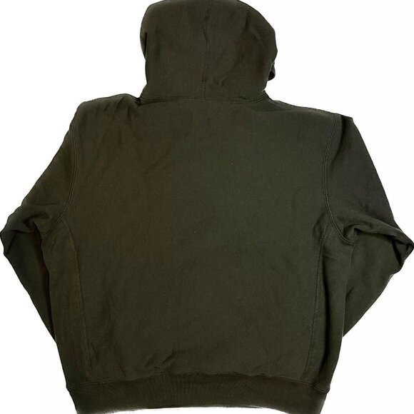 Supreme Futura Hooded Sweatshirt Dark Olive M - Picture 6 of 6